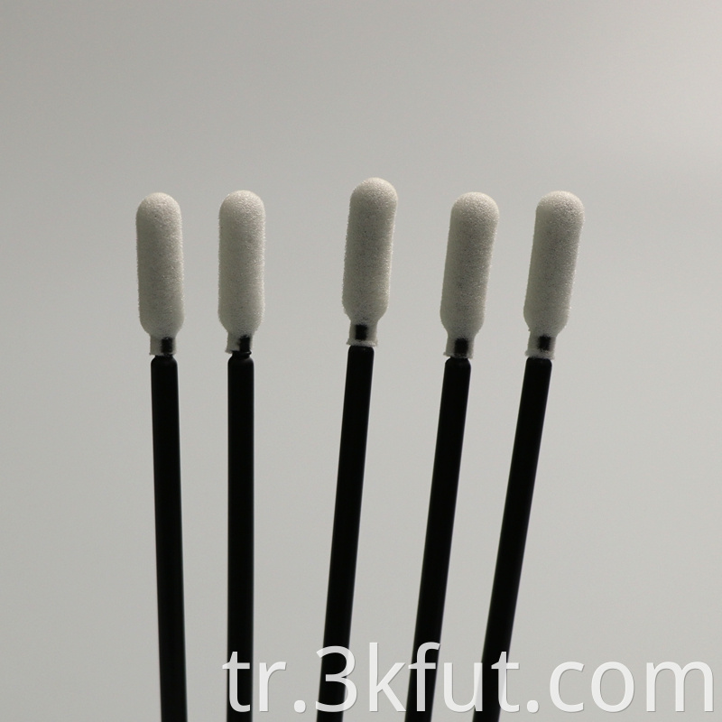 Black Stick Foam Swab